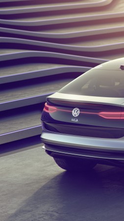 Volkswagen I.D. CROZZ ll, electric car, 4k (vertical)