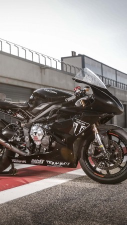 Triumph Daytona 765, 2020 Bikes, 4k (vertical)