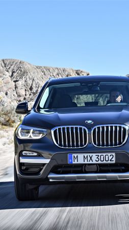 BMW X3, 2018 Cars, 4k (vertical)