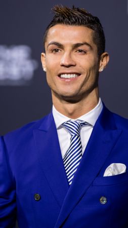 Cristiano Ronaldo, Football, 4k (vertical)