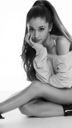 Ariana Grande, beauty, 8k (vertical)