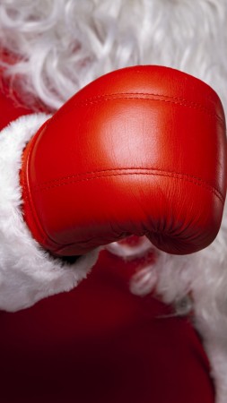 Christmas, New Year, Santa, boxing, red, 5k (vertical)