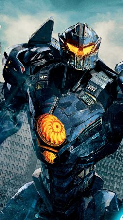 Pacific Rim: Uprising, 4k (vertical)