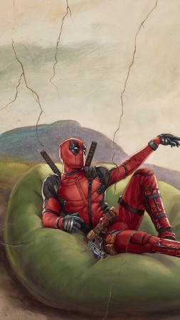 Deadpool 2, Ryan Reynolds, Josh Brolin, HD (vertical)