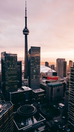 Skyscraper, Cityscape, 5K (vertical)