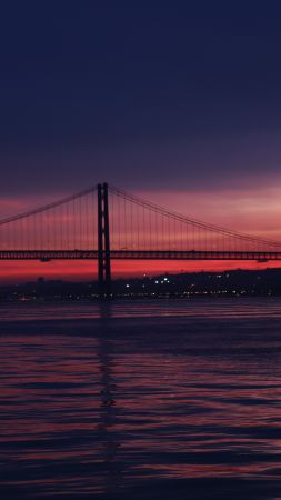 Bridge, Silhouette, 6K (vertical)