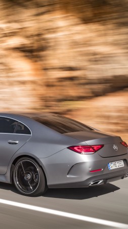 Mercedes-Benz CLS, 2019 Cars, 4K (vertical)