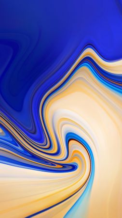 Samsung Galaxy Note 9, Android 8.0, Android Oreo, abstract, colorful (vertical)