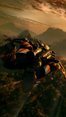 Just Cause 4, Gamescom 2018, screenshot, 4K (vertical)