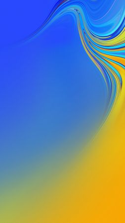 Samsung Galaxy A9, Samsung Galaxy A7, Android 8.0, abstract, colorful, HD (vertical)