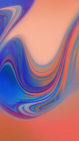 Samsung Galaxy A9, Samsung Galaxy A7, Android 8.0, abstract, colorful, HD (vertical)