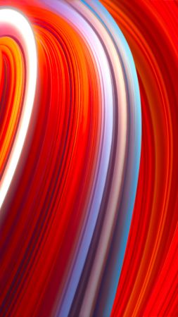 Xiaomi Mi Mix 3, abstract, colorful (vertical)