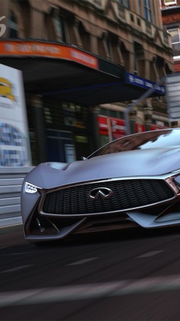 Infiniti, 4k, HD wallpaper, Vision, Gran Turismo, concept, metallic, matt (vertical)