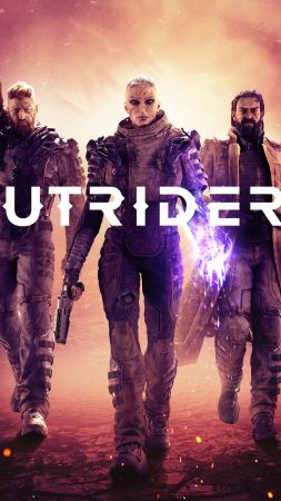 Outriders, E3 2019, poster, 4K (vertical)