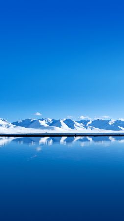 mountains, Huawei Matebook E 2019, HD (vertical)