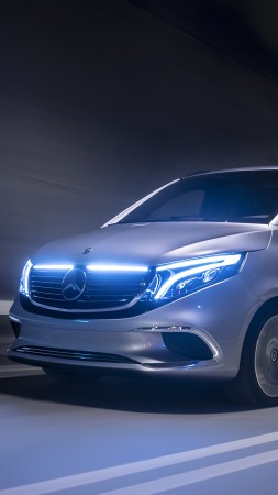 Mercedes-Benz EQV, 2019 cars, electric cars, 5K (vertical)