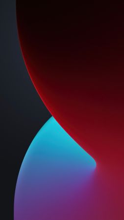 iOS 14, iPadOS 14, abstract, WWDC 2020, 4K (vertical)