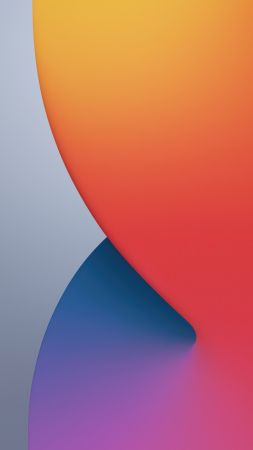 iOS 14, iPadOS 14, abstract, WWDC 2020, 4K (vertical)