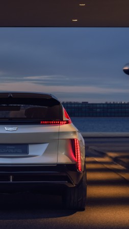 Cadillac Lyriq, SUV, 2021 cars, electric cars, 8K (vertical)