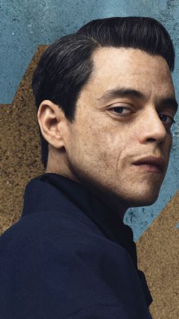 No Time to Die, Rami Malek, 4K (vertical)