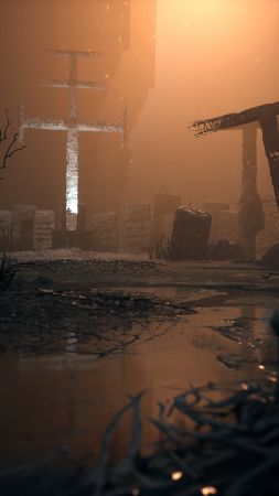 The Medium, Gamescom 2020, screenshot, 4K (vertical)