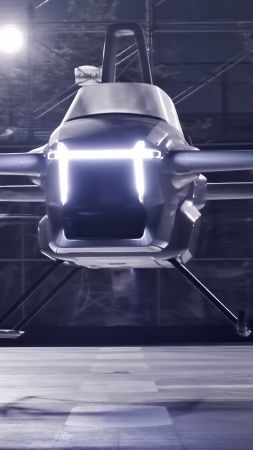 Toyota SkyDrive, flying taxi, 4K (vertical)