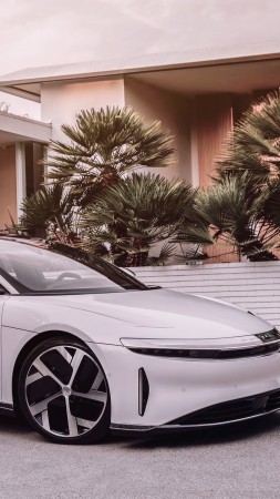 Lucid Air, 2021 cars, luxury cars, electric cars, 5K (vertical)