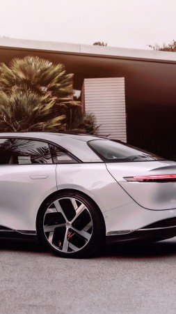 Lucid Air, 2021 cars, luxury cars, electric cars, 5K (vertical)