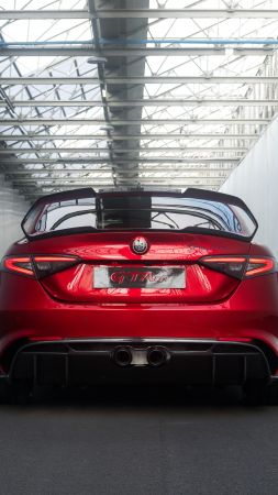 Alfa Romeo Giulia GTAm, 2020 cars, 5K (vertical)