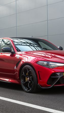 Alfa Romeo Giulia GTAm, 2020 cars, 5K (vertical)