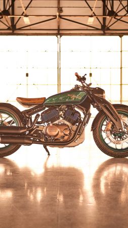 Royal Enfield KX, 2020 bikes, 4K (vertical)