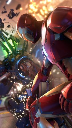 Marvel's Avengers, screenshot, 4K (vertical)