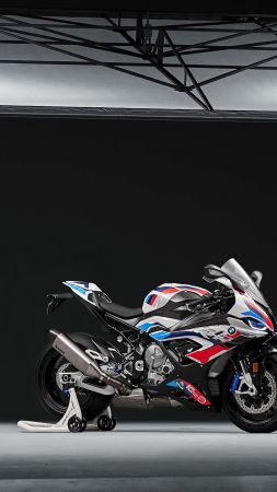 BMW M1000RR, 2020 bikes, 4K (vertical)