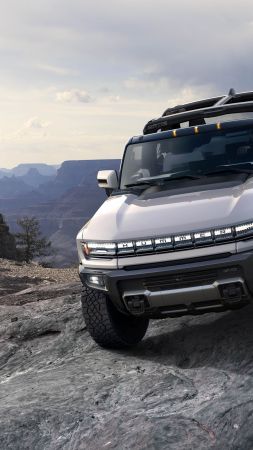 GMC Hummer EV, SUV, electric cars, 5K (vertical)