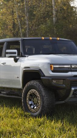 GMC Hummer EV, SUV, electric cars, 5K (vertical)