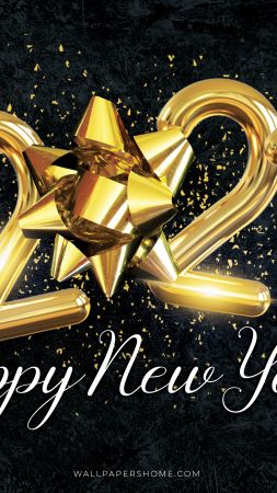 New Year 2021, Christmas, poster, 8k (vertical)