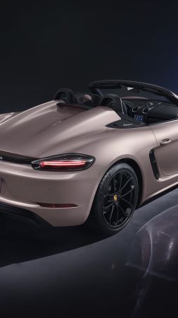 Porsche 718 Spyder, 2021 cars, Auto Shanghai 2021, sport cars, 8K (vertical)