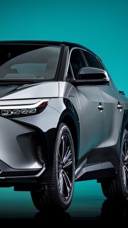 Toyota bZ4X, electric cars, Auto Shanghai 2021, 5K (vertical)