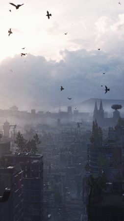 Dying Light 2, Gamescom 2021, screenshot, 4K (vertical)