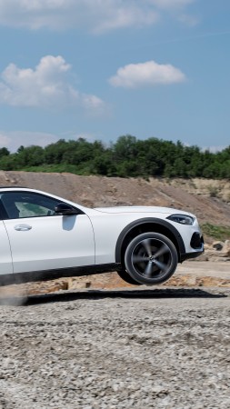 Mercedes-Benz C 300 All-Terrain, Munich Motor Show 2021, 2021 cars, 4K (vertical)