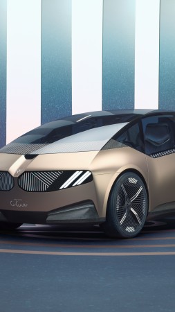 BMW i Vision Circular, 2021 cars, Munich Motor Show 2021, electric cars, 4K (vertical)