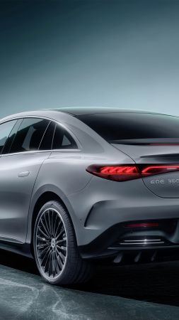 Mercedes-Benz EQE 350 AMG, Munich Motor Show 2021, electric cars, 2021 cars, 4K (vertical)