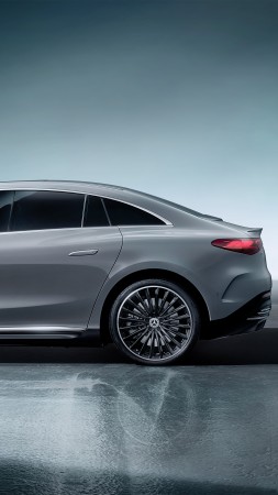 Mercedes-Benz EQE 350 AMG, Munich Motor Show 2021, electric cars, 2021 cars, 4K (vertical)