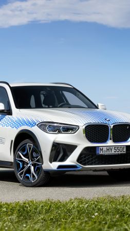 BMW iX5 Hydrogen, 2022 cars, Munich Motor Show 2021, SUV, hydrogen fuel cell, 5K (vertical)