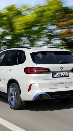 BMW iX5 Hydrogen, 2022 cars, Munich Motor Show 2021, SUV, hydrogen fuel cell, 5K (vertical)