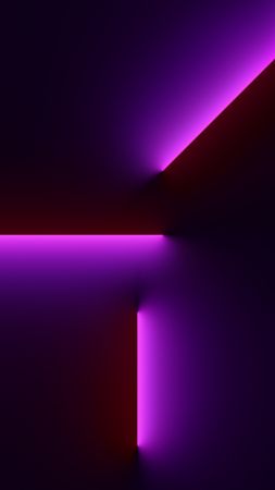 iPhone 13 Pro, light beams, abstract, iOS 15, Apple September 2021 Event, 4K (vertical)