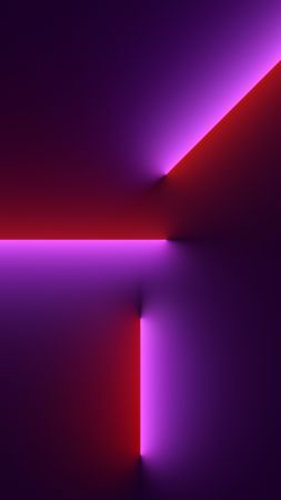 iPhone 13 Pro, light beams, abstract, iOS 15, Apple September 2021 Event, 4K (vertical)