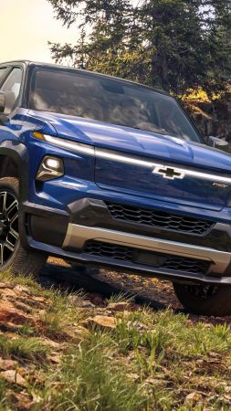 Chevrolet Silverado EV, 2024 Cars, CES 2022, 4K (vertical)