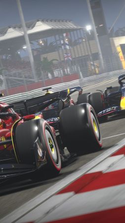 F1 22, screenshot, 4K (vertical)