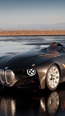 BMW 328, HD, 4k wallpaper, Hommage, concept, supercar, luxury cars, sports car, review, test drive, speed, cabriolet, front (vertical)